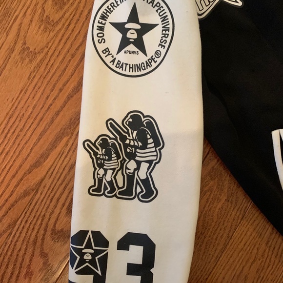 Aape x Bape Varsity Jacket - Picture 2 of 13